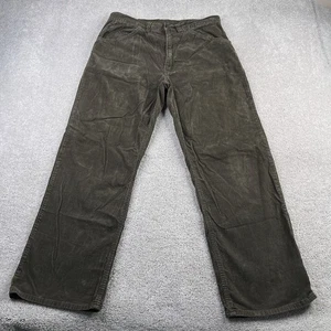 VINTAGE Gap Pants Mens 36x32 Brown Corduroy Worker Jean Baggy Industrial Y2K - Picture 1 of 14