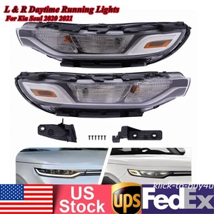 Juego de luces de circulación diurna halógenas para Kia Soul 2020-2021 - Imagen 1 de 14