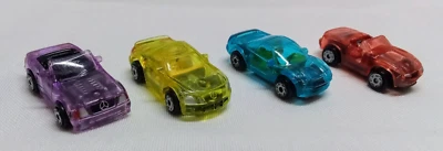 Vintage Micro Machines Color Xray Lot Of 4 Acura, Mazda, Mercedes & Lexus - Image 1 of 4