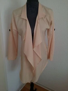 Neue Damenbluse Gr. M Beige Runder Saum Ungeknöpft NEU - Bild 1 von 4