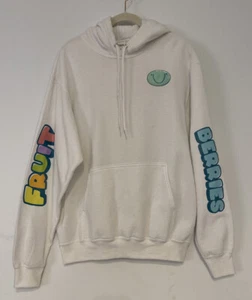 Fruitberries Fruit Berries Official Merchandise Adult Mens White Hoodie Clique - Picture 1 of 8