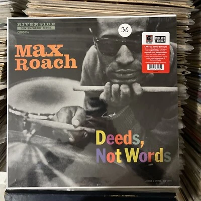 MAX ROACH - DEEDS, NOT WORDS (MONO) RSD BF 2024 - Image 1 of 2