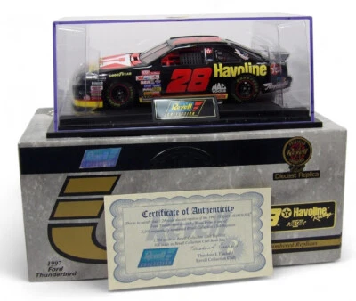 Revell Irvan #28 Havoline Ford T-Bird Die Cast 1:24 Scale COA - Collectible - Image 1 of 4