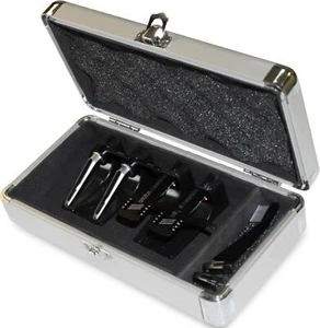 Odyssey KCC4PR2SL Krom Series PRO2 Quad Turntable Cartridge Case - Silver - Afbeelding 1 van 9