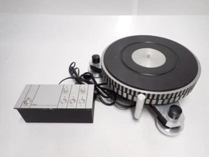 (Free Shipping) MICRO DDX-1000 & MD-1000 Turntable w/Control Unit, Tested - Picture 1 of 3