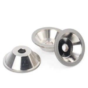 4" Resin Diamond Grinding Wheel Grinder Cup 80-600 Grit Carbide Cutter Sharpener - Picture 1 of 22