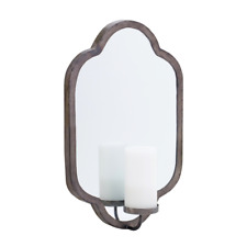 Mirror Wall Sconce Candle Holder