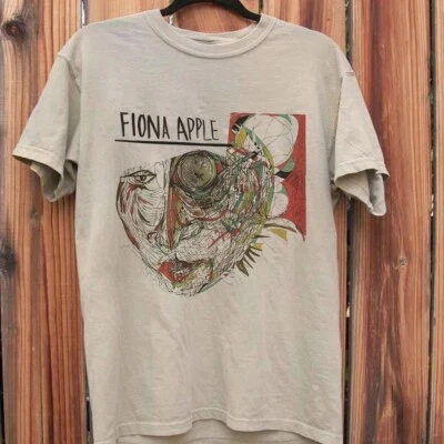 Fiona Apple Werewolf Graphic Unisex Tshirt, Fiona Apple Cotton Tshirt beige - Image 1 of 3