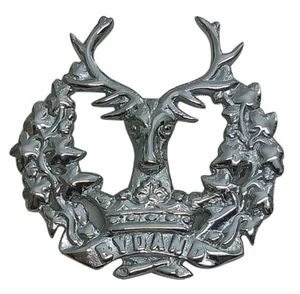 Gordon Highlanders Scottish Regiment Bydand Cap Badge Glengarry WW1 WW2 - Bild 1 von 2