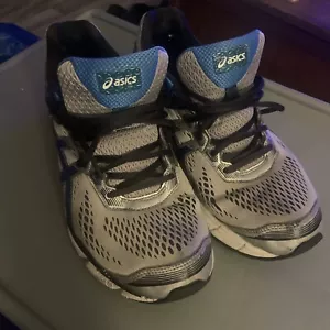 Asics Mens GT 1000 Gray Running Shoes Sneakers Size 8.5 - Picture 1 of 4