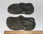 FREE SHIPPING ~ Pre-Owned Gray Croc Band Crocs Toddler Size 10-11 ~  GREAT PRICE