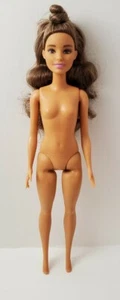 New Nude Barbie Fashionistas Doll 112 Hello Dye Dreamer Petite Brunette - Picture 1 of 3