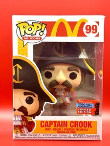 Funko Pop! Iconos publicitarios Captain Crook #99 exclusivo de la convención de otoño NYCC McDonald’s - Imagen 1 de 5