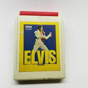 VTG 1973 Elvis Presley Twin Set 8 Track Tape Cartridge RCA Records DPS2-0056 - Imagen 1 de 6