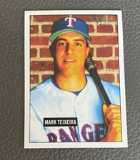 2005 Bowman Heritage Baseball #133 Mark Teixeira Texas Rangers