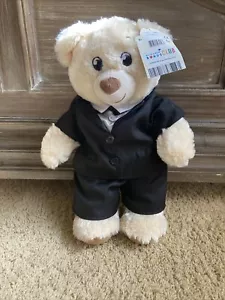 Build-A-Bear Stofftier Bär 14 Zoll mit Smoking formelles Outfit neu mit Etikett!! - Bild 1 von 6