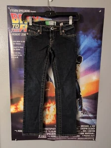 Gap Boy's Blue Denim Dark Wash Skinny Jeans Size 7 - Picture 1 of 8
