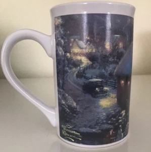 Thomas Kinkade Winter Evening Memories 2008 Mug Dishwasher and Microwave Safe - Picture 1 of 5