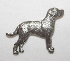 Chesapeake Bay Retriever Chessie Dog Fine Pewter Pin Jewelry Art Usa Made