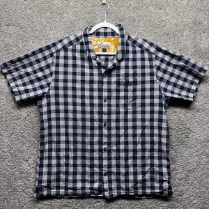 Patagonia Pataloha Shirt Mens XL Plaid Hawaiian Aloha Button Up Organic Cotton - Picture 1 of 9