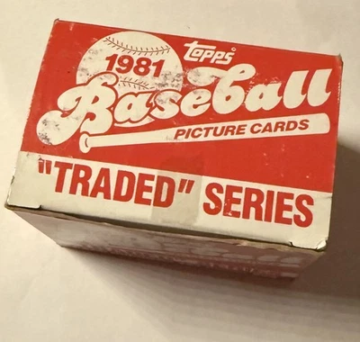 1981 Topps Traded Полный Заводской Набор 132 Карты Фернандо Валенсуэла и Рейнс RC - Изображение 1 из 4
