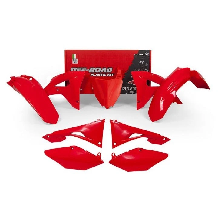 KIT PLÁSTICO HONDA CRF450X 19-20 / 250 19-21 ROJO R-KITCRF-RS0-601 Foto 1 de 1