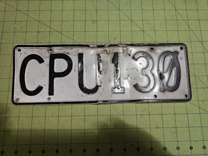 New Zealand License Plate car passenger truck number australia png kiwi oz - Picture 1 of 2