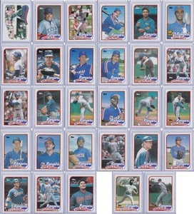 Texas Rangers 1989 Topps Baseball Team Set 29 Cards - Picture 1 of 13