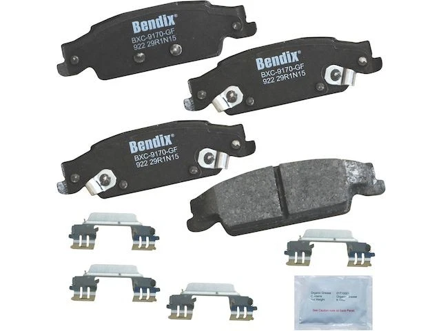 Juego Pastillas Freno Traseras Bendix 38RTPH97 para Pontiac Grand Prix 2005 2006 2007 2008 Foto 1 de 1