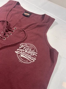 Harley Davidson Women’s Tank Top Laced Shirt Pigeon Forge, TN Legendary 2021 - Picture 1 of 12