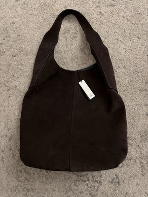 Bolso de Mano Banana Republic Gamuza Marrón - Nuevo con Etiquetas Foto 1 de 4