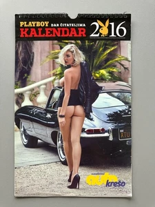 PLAYBOY CROATIA Magazine Collectors Wall Calendar Playmate 2016 - Foto 1 di 5