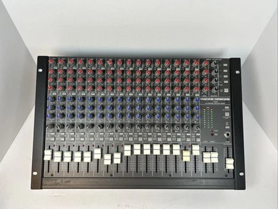 Mackie Designs CR1604 16-Channel Mic/Line Mixing Console W/ Rack Ears Very Good - Image 1 of 4