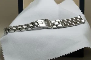 Breitling Fighter Stainless Steel Watch Bracelet Ref 823A - 18mm - Picture 1 of 10