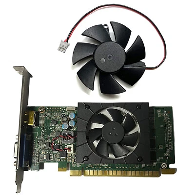 For Lenovo G5005 GT705 GT720 GT730 HD7750 HD8570 12V Graphics Card Cooling Fan - Image 1 of 4