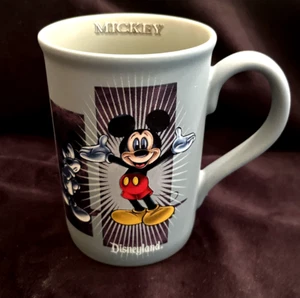 Disneyland Mug Cup Coffee Tea Blue Mickey Mouse MICKEY 12 oz Emotions Ceramic - Picture 1 of 9