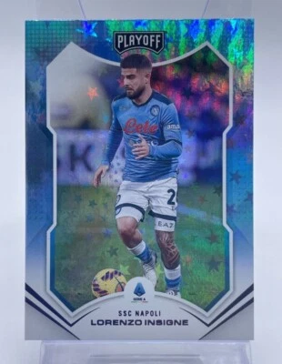 2021-22 Panini Chronicles Soccer Lorenzo Insigne Playoff Purple Astro #74 Napoli - Image 1 of 3