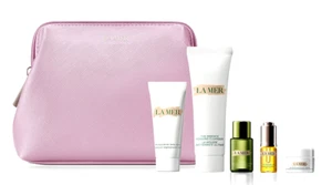 La Mer 5-Piece Gift Set Foaming Cleanser/Body/Treatment Lotion/Renewal Oil/Cream - Picture 1 of 1