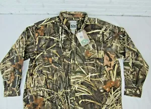 10X An American Tradition Mens 2 XL CAMO Shirt Long Sleeve Button Up MAX 4 New - Picture 1 of 12