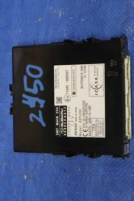 2016 SUBARU IMPREZA WRX STI SEDAN OEM KEYLESS ACCESS CONTROL UNIT #2450 - Image 1 of 4