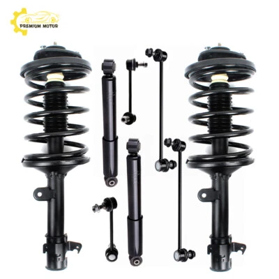 For 2006-2008 Honda Pilot Front & Rear Struts Assembly Shock Absorbers Sway Bar Foto 1 de 4