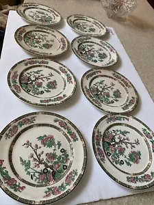 8 “Indian Tree “ John Maddock 7 3/4”Sons England 8” Plates - Picture 1 of 7