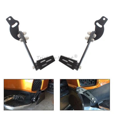 Highway Footpeg Floor Board Footrest Extensions Mount Fit for Can Am Spyder RT- - Image 1 of 4