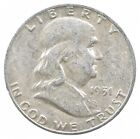 Better 1951-d Us Franklin 90% Silver Half Dollar Coin Collection Set Break *115