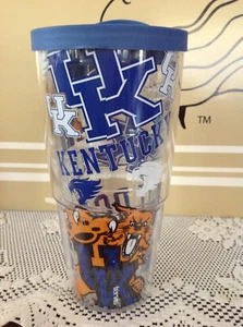 NEW KENTUCKY WILDCATS-ALL OVER 24 oz Tervis Tumbler - Picture 1 of 4