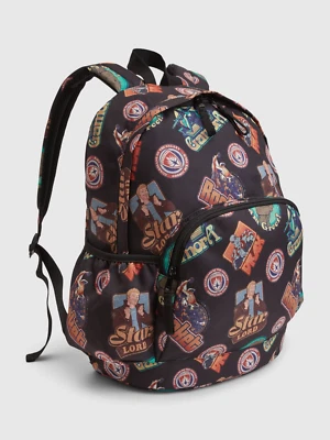 Mochila Escolar Gap Niños Niños Marvel Guardianes de la Galaxia 16" Bolso de Lona Nuevo con Etiquetas Foto 1 de 3