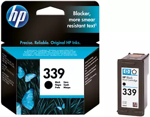 ORIGINAL HP Nr. 339 schwarz C8767EE C8767E bulk in HP Folie - Bild 1 von 1