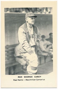 Max George Carey - Brooklyn Dodgers - Béisbol - Imagen 1 de 2