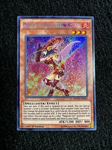 🔥YUGIOH • APPLE MAGICIAN GIRL • SECRET RARE • MVP1-ENS15 • 1st EDITION • NM🔥 - Picture 1 of 4