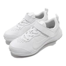Size 10.5 (PS) - Nike Varsity Low Triple White